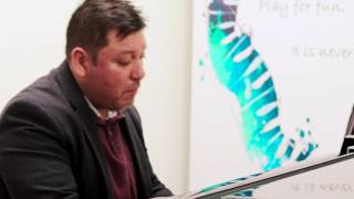 Improvisation by Dr. Daniel Rojas @ Master Piano Institute 2017 Music Salon