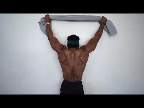 Scapula Towel Pulldown