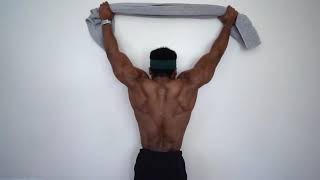 Scapula Towel Pulldown