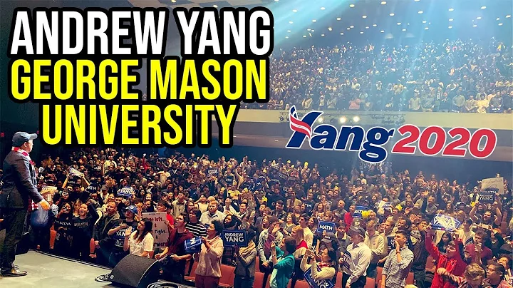 Andrew Yang Virginia Rally at George Mason Univers...