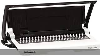 Fellowes Star 150 Manual Comb Binding Machine