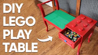 How We Made our DIY Lego Table – simplify the chaos