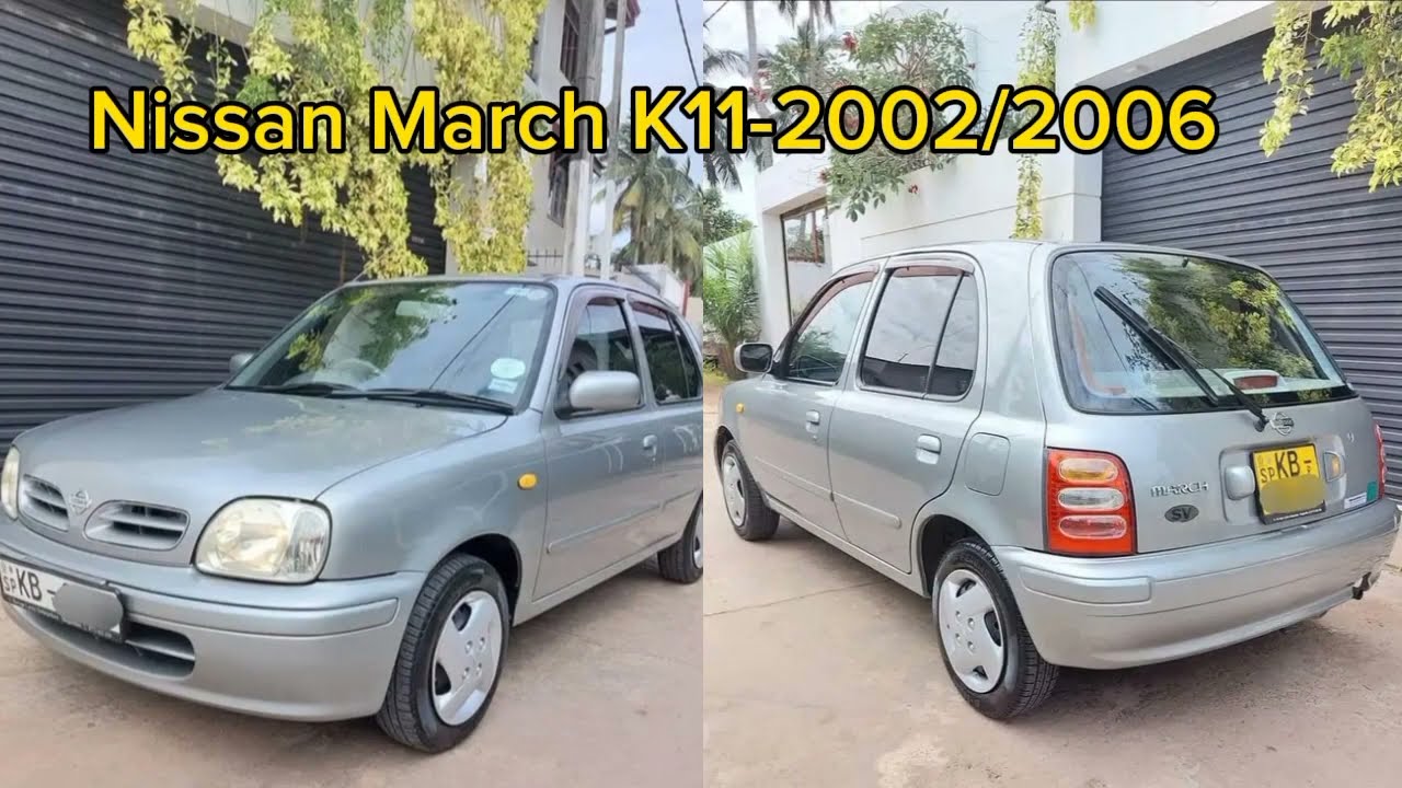 Nissan March K11  For sales In Srilanka 2023