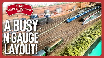 Upperton - A Busy Mainline Station in N Gauge!