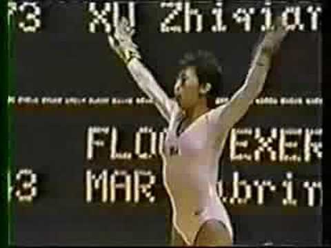 Sabrina Mar - 1987 Worlds EF - Floor Exercise