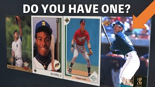 TOP 32 Most Collected Upper Deck Baseball Cards ALL-TIME