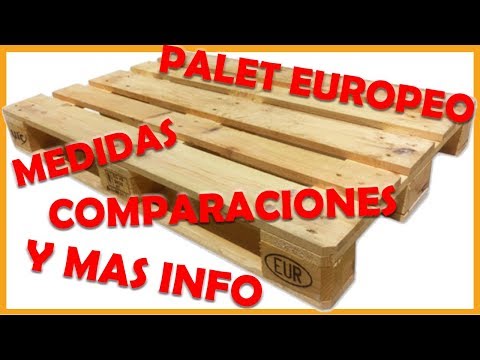 Video: ¿Cuántas tablas hay en un palet?