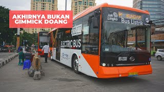 LENGKAP! Bedah Bus Listrik BYD Mayasari Bakti | TransJakarta Rute 1P