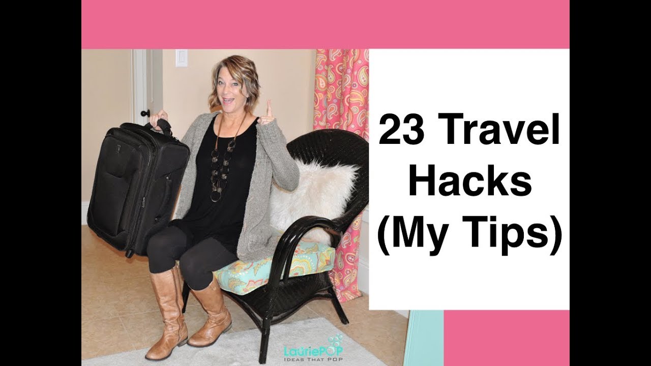 23 Travel Hacks (Airplane Tips) - YouTube