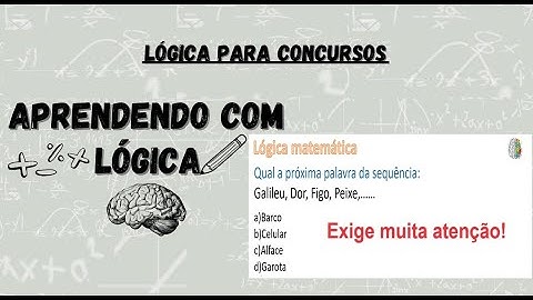 Aula 5 - Essa questão exige MUITA atenção. Você consegue resolver?