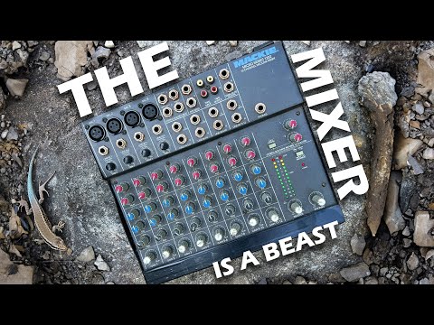 This Mackie 1202 mixer from 1995 has survived it ALL! (and it's