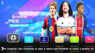 eFootball PES 2027 PPSSPP ORIGINAL ISO DOWNLOAD PES 2027 PSP KITS 27 & TRANSFERS 4K GRAPHICS