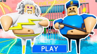 ZEUS BARRY'S PRISON RUN WALKTHROUGH FULL GAMEPLAY #roblox #scaryobby