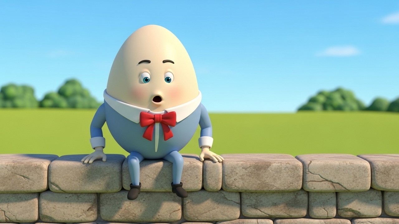 Humpty Dumpty 🥚 | Classic Nursery Rhyme for Kids | Fun Sing-Along Song ...