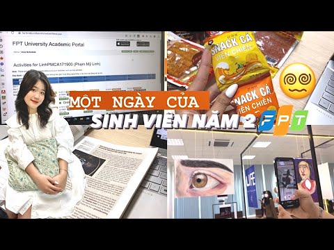 Video MỘT NGÀY ĐI HỌC CỦA SINH VIÊN NĂM 2 Ở ĐẠI HỌC FPT NHƯ... - youtube