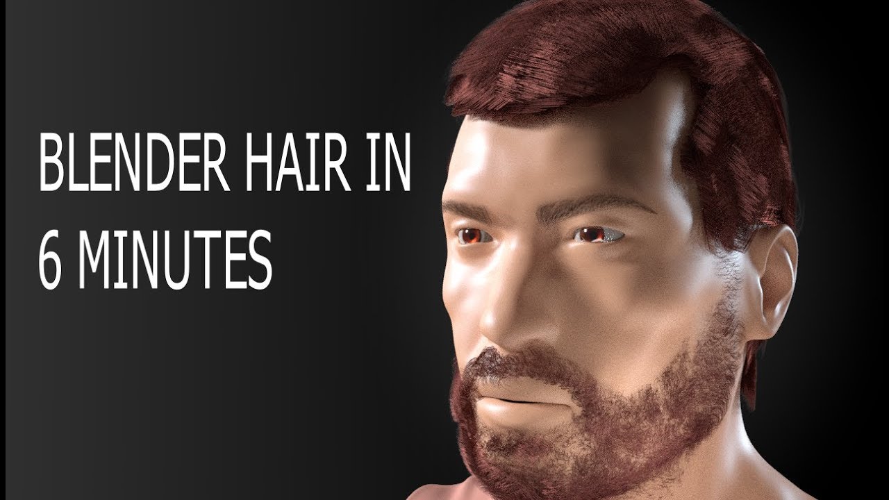 Blender hair in 6 minutes! YouTube