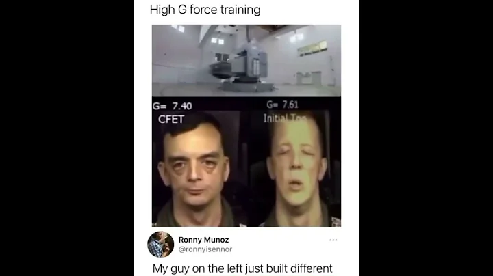 HIGH GFORCE TRAINING | 9 G FORCE | US AIR FORCE TRAINING #shorts