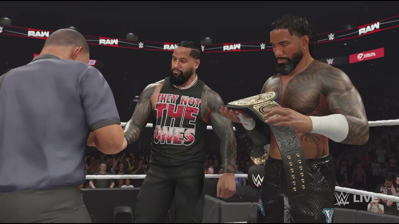 WWE 2K25 Tag Team Championship Match