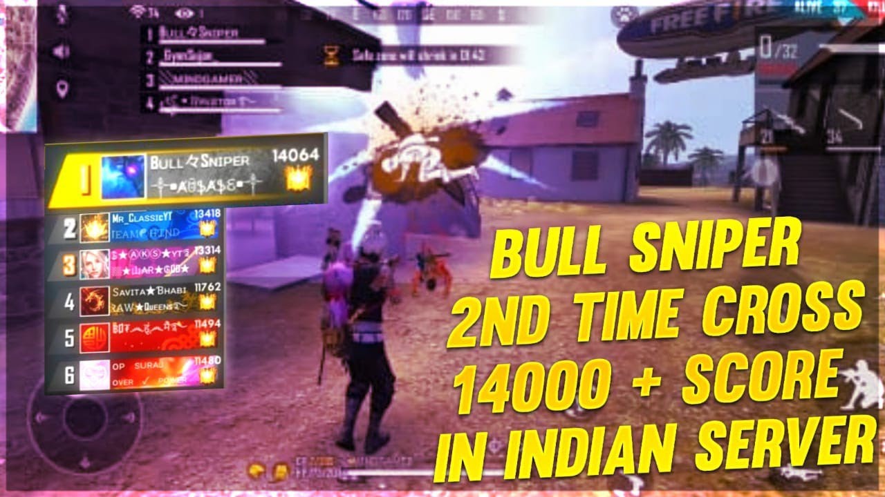 TOP 1 GLOBAL PLAYER BULL SNIPER //KILLING MONTAGE 