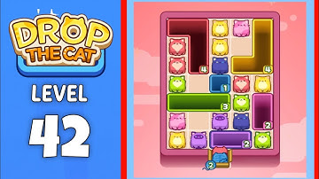 Drop The Cat level 42 solution