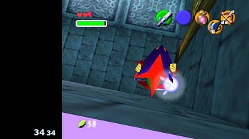 OoT Low% MST Water Temple Bosskey Skip