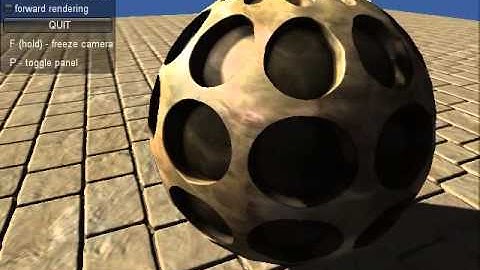 RSP - Relief Shaders Pack - Occlusion Mapping real silhouette and procedural shaders demo