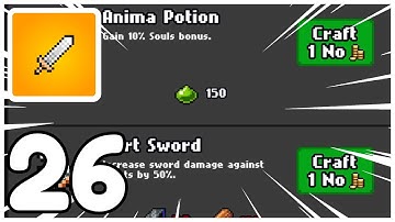 CRAFTING Anima Potion - Idle Slayer - Gameplay Walkthrough Part 26 (iOS, Android)