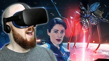 VOICE CONTROLLED SPACE ADVENTURE IN VR! Starship Commander Arcade Gameplay