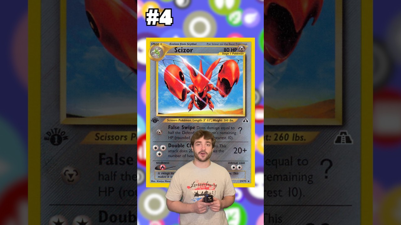TOP 5 Pokemon Cards - Scizor Edition