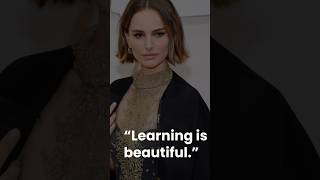 "Natalie Portman’s Powerful Advice"