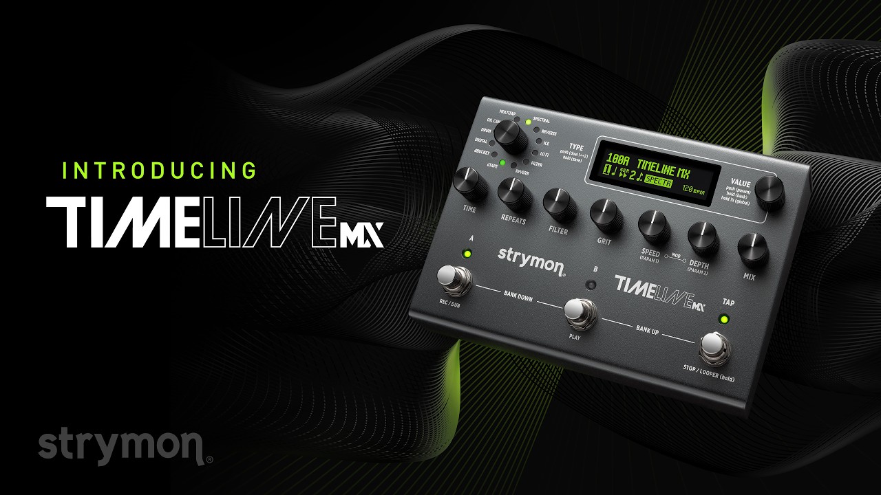 Introducing Strymon TimeLine MX Delay