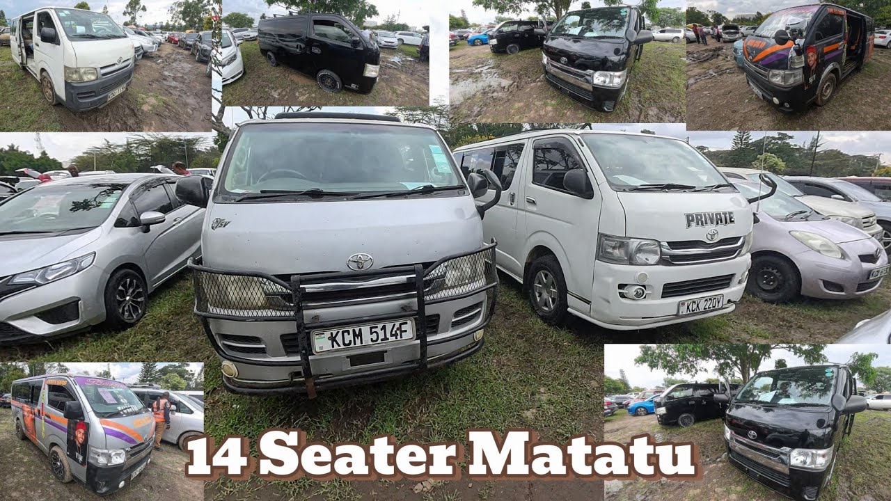 14 Seater Matatus for Sale in Nairobi at Jamhuri Car Bazaar🔥 (Sunday Car Bazaar Yard) 🇰🇪 - 14 sitter