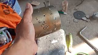 Combustion Chamber turbine jet mini home made local #viral  #satateknik