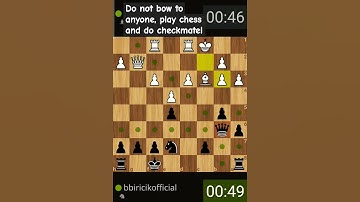 Do not bow to anyone, play chess and do checkmate! #chess #games #satranç #friends #checkmate #pawns
