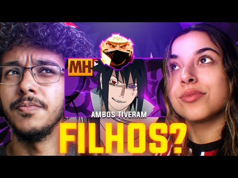IRMÃ NÃO OTAKU REAGE A MHRAP TIPO SASUKE E TIPO NARUTIN (NARUTO) | KYRE REACT