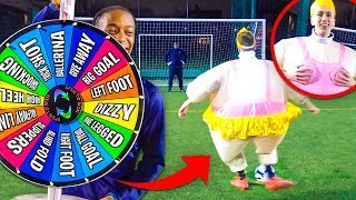 Mystery Wheel Football Forfeit Challenge