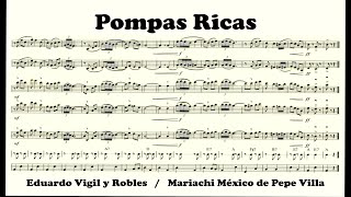 Pompas Ricas - Partitura - Versión: Pepe Villa