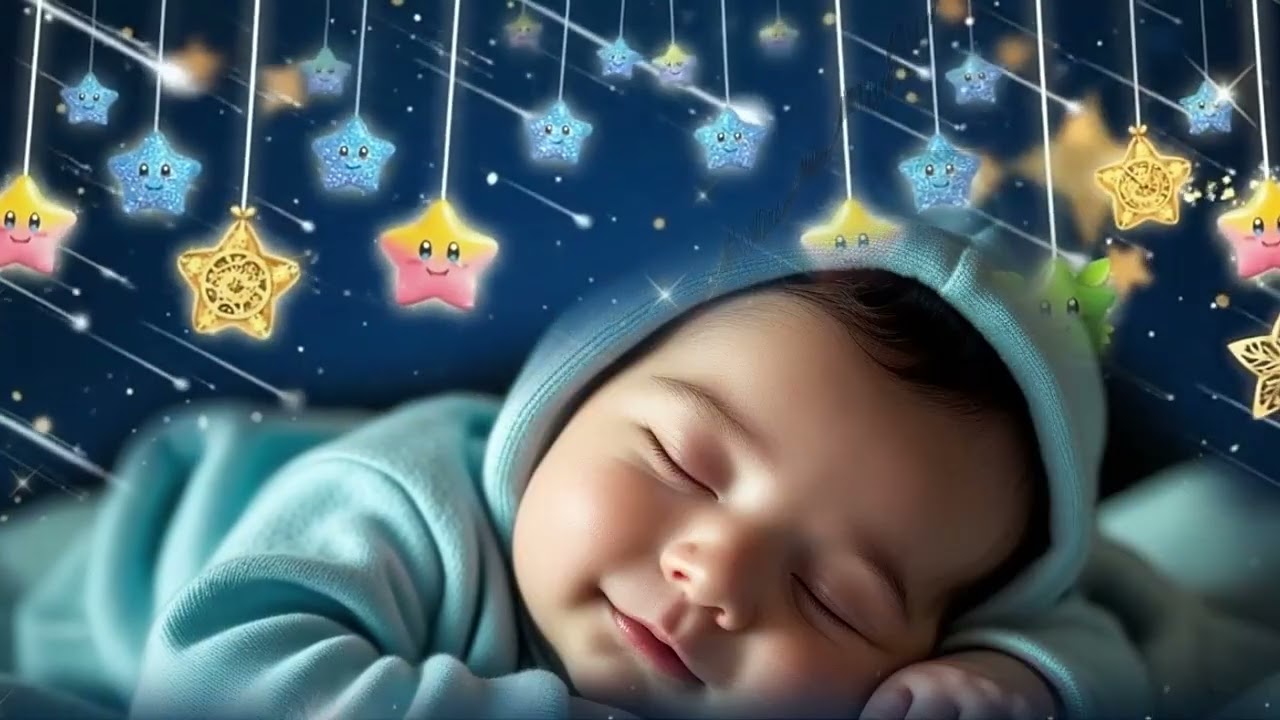 Baby Sleep Music 🌙 3-Minute Miracle 🎶Baby Sleep Instantly 🌙 Mozart & Brahms Lullabies for Calm Night