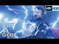 Thor Arrives In Wakanda Bring Me Thanos Scene Avengers Infinity War 2018 IMAX 4K HDR Movie Clip