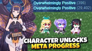 Unlocking All Characters and Meta Progress | HoloCure - Save the Fans! Gameplay Live