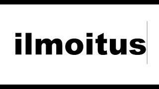 Lyhyt, mutta suuri ilmoitus