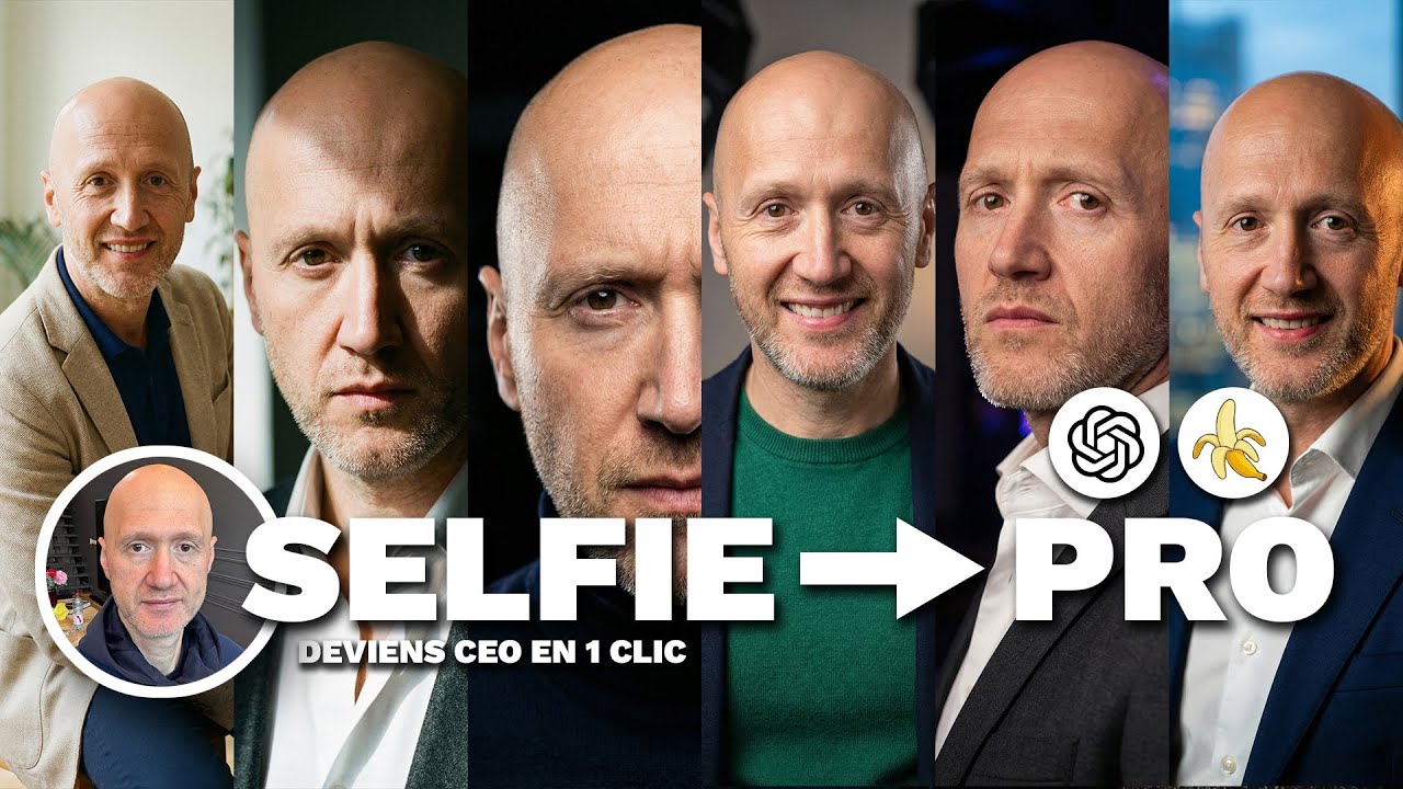 Une Photo LinkedIn PRO avec un... Selfie ?  (Le Résultat est Bluffant)