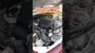 Jimny JB74/JC74 VT supercharger kit.From 102HP to 154HP#jimny#supercharger#power#performance#upgrade