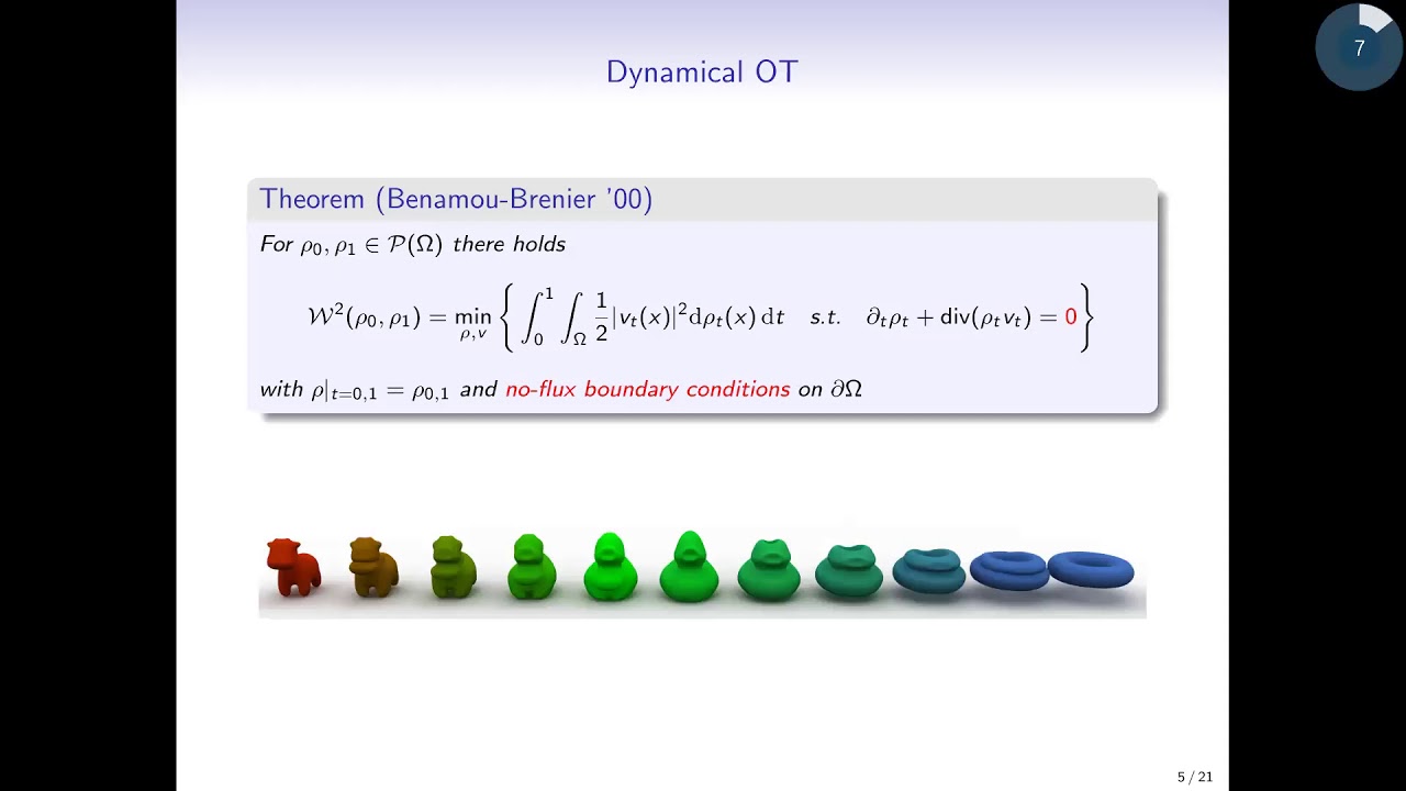 Léonard Monsaingeon - An optimal transport problem with bulk/interface interactions