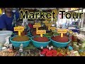 North East Thailand Fresh Food Market Tour. Phayakkhaphum Phisai, Maha Sarakham.