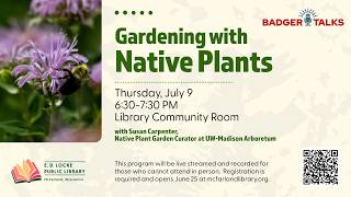 Gardening with Native Plants