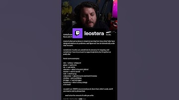 Read the friendly source code | leostera on #Twitch