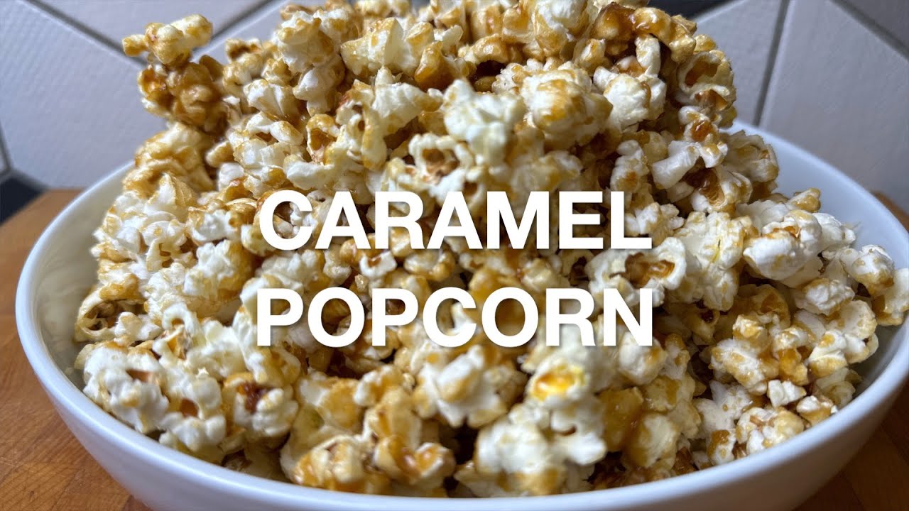 Miso Caramel Popcorn YouTube