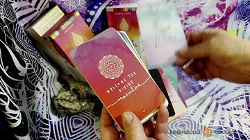 Oracle Card Deck Review Flip Through - Sacred Creators Deck by Chris-Anne #deckwalkthrough