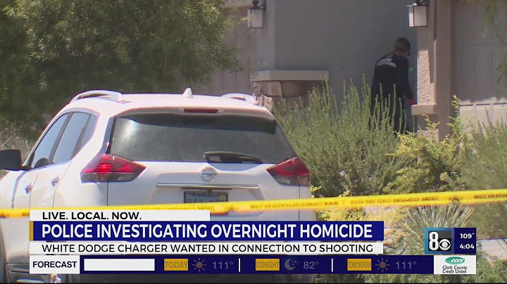 ‘More than 30 rounds fired’ in deadly southwest Las Vegas shooting